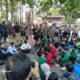 Ratusan Mahasiswa Tulungagung menyerukan tuntutan terhadap bentuk protes terhadap keresahan-keresahan yang terjadi masyarakat