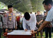 Pemerintah Kabupaten Trenggalek bersama jajaran Polres Trenggalek mengikuti doa bersama yang diinisiasi Majelis Ulama Indonesia (MUI)