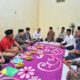 Bupati Trenggalek, Mochamad Nur Arifin menyerahkan santunan jaminan kecelakaan kerja dan beasiswa korban laka laut di wilayah Pantai Ngampiran