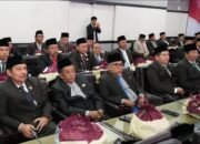 Rapat Paripurna DPRD kabupaten dengan agenda mendengarkan Pidato Kenegaraan Presiden Republik Indonesia dalam rangka menyambut Hari Ulang Tahun ke-80 Kemerdekaan RI