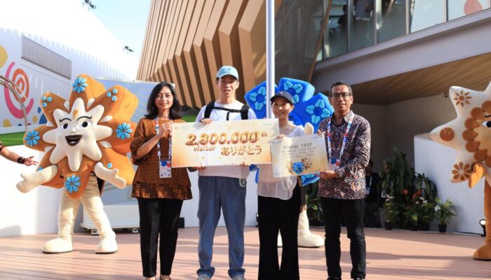 pagelaran World Expo 2025 Osaka, Paviliun Indonesia telah menembus target total kunjungan hingga 2,8 juta pengunjung