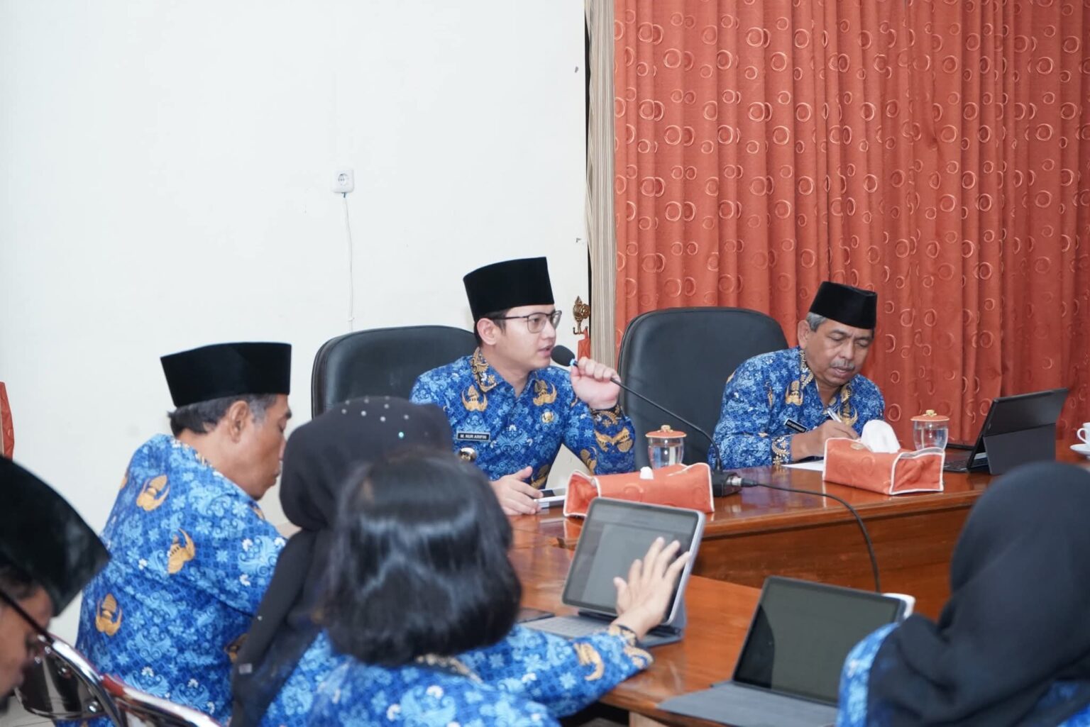 Bupati Trenggalek Mochamad Nur Arifin punya kewajiban menjaga keamanan dan ketertiban
