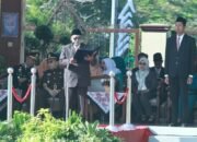 Peringatan Hari Kesaktian Pancasila Bupati Blitar Drs. H. Rijanto, MM bertindak sebagai Inspektur Upacara