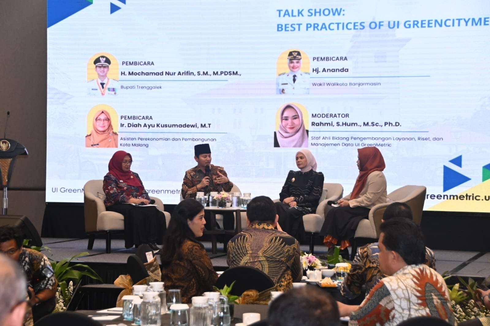 Kabupaten Trenggalek kembali meraih penghargaan Universitas Indonesia (UI) Green City Metric. Pada tahun 2025