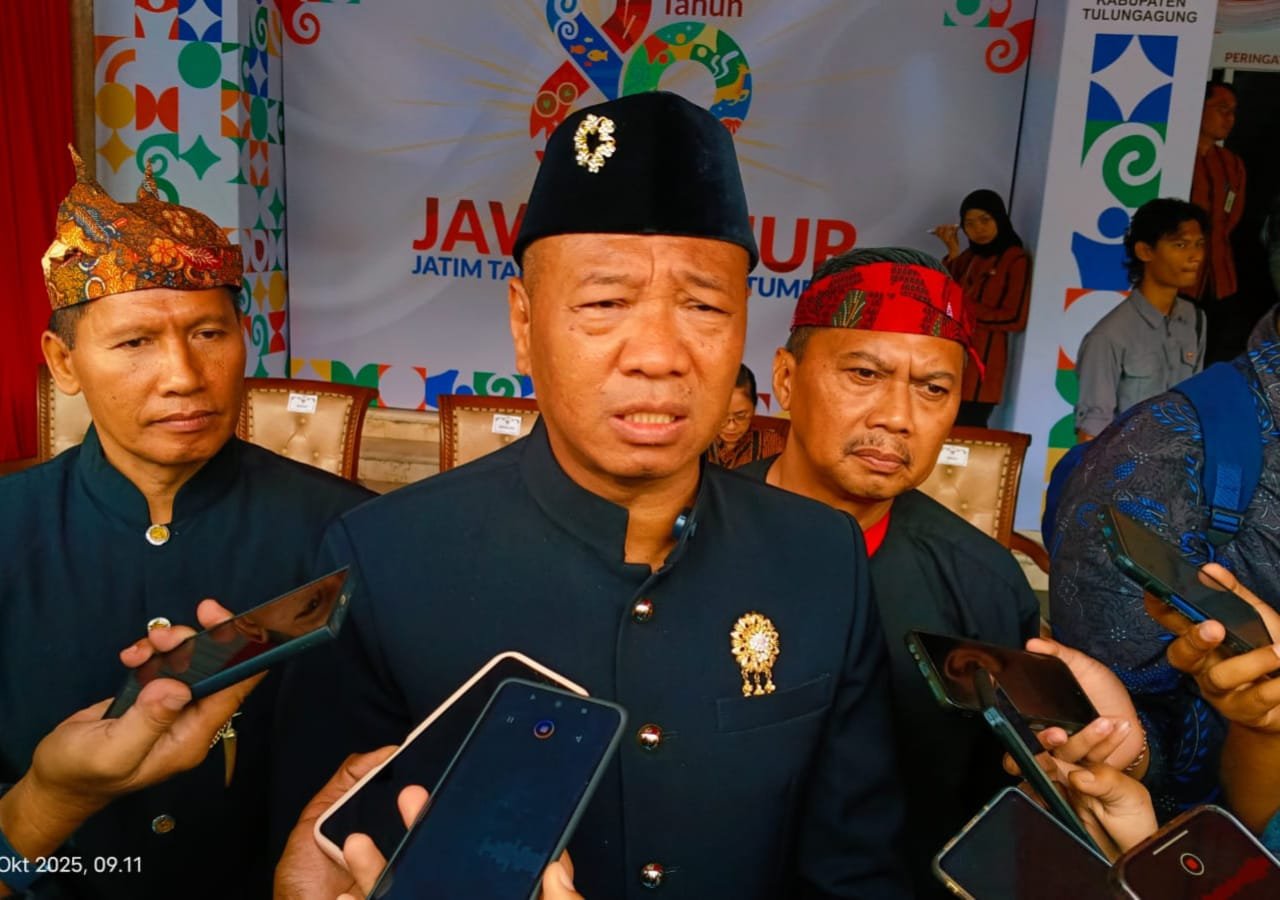 Bupati Gatut Sunu, peringatan hari jadi ke-80 pihaknya berharap Jawa Timur bisa lebih maju