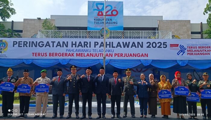 Semangat Pahlawan Menyala di Tulungagung, Bupati Gatut Sunu Ajak Warga Lanjutkan Perjuangan dengan Pembangunan