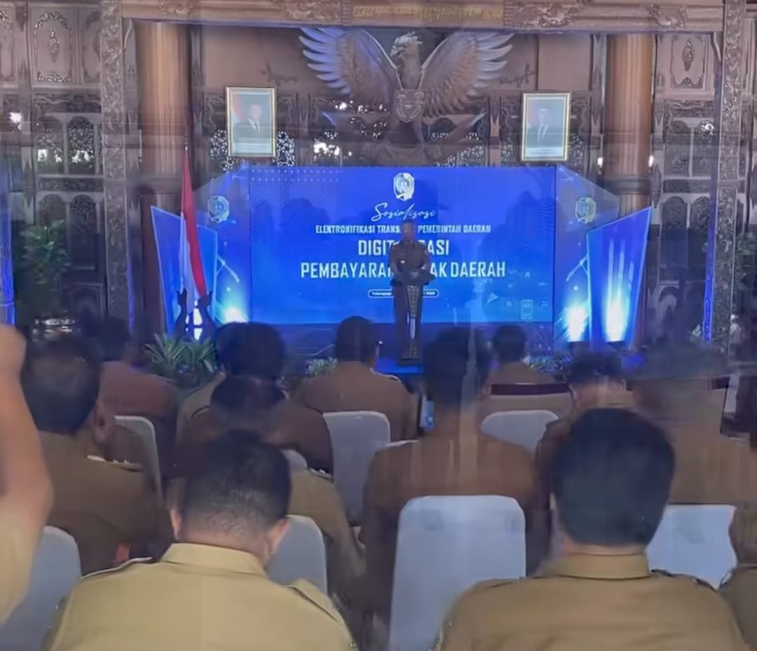 Pemerintah Kabupaten Tulungagung terus mendorong percepatan transformasi digital dalam sistem pembayaran pajak daerah