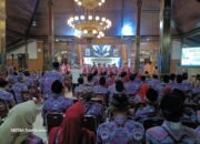 Bupati Tulungagung, Gatut Sunu Wibowo, melantik Pengurus Persatuan Perangkat Desa Indonesia Kabupaten Tulungagung periode 2025–2030 di Pendopo Kongas Arum Kusumaning Bongso