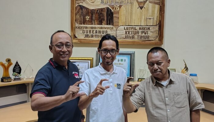 Ketua KI Jatim Jalin Kolaborasi dengan PWI dan SMSI, Perkuat Transparansi Informasi Publik