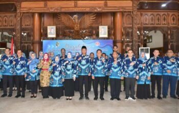 Pengurus Dewan Kerajinan Nasional Daerah (Dekranasda) Kabupaten Tulungagung masa bhakti 2025–2030 resmi dikukuhkan