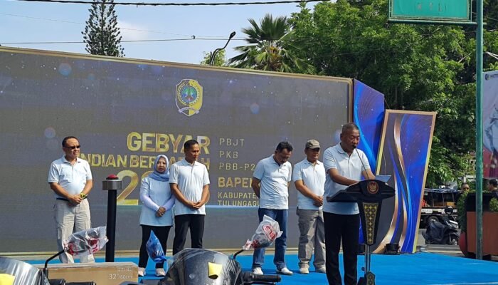 “Bapenda Tulungagung Gelar Gebyar Undian 2025: 59 Hadiah Dibagikan untuk Wajib Pajak Tertib”