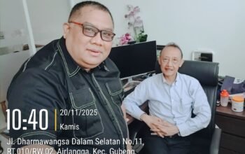 Foto: Adv. Eko Puguh Prasetijo, S.H., M.H., CPM., CPCLE., CPArb., CPL Kandidat Doktor Ilmu Hukum Di bawah Promotor: Prof. Dr. Agus Yudha Hernoko, S.H., M.H. (Guru Besar Universitas Airlangga Surabaya)