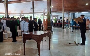 Akhir 2025, Bupati Tulungagung Lantik 141 Pejabat, Tegaskan Tak Ada Jual Beli Jabatan