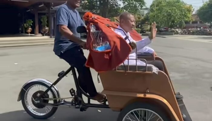 200 Becak Listrik Bantuan Presiden Disalurkan di Tulungagung