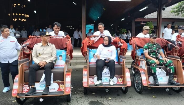200 Becak Listrik dari Presiden Prabowo Disalurkan ke Pengemudi Sepuh di Tulungagung
