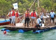 Pelindo Bersama Pemkab Trenggalek Tanam Ribuan Terumbu Karang di Pantai Mutiara