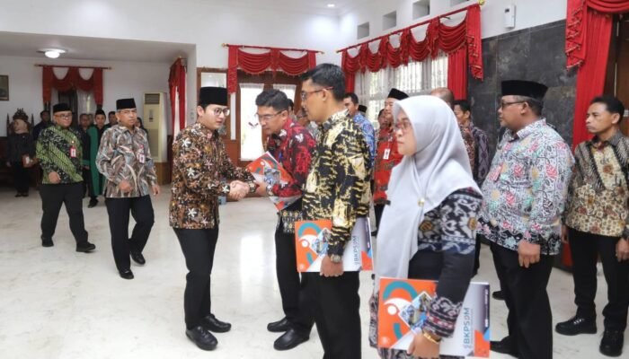 Lengkapi SOTK Baru, Bupati Trenggalek Lantik Tiga Pejabat di Dinas Pemuda dan Olahraga