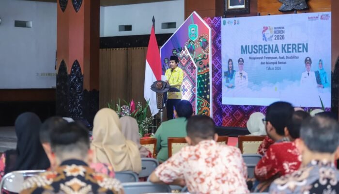 Mas Syah Tegaskan Komitmen Pembangunan Inklusif, MUSRENA KEREN 2026 Jadi Ruang Aspirasi Kelompok Rentan