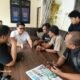 Gerry memenuhi undangan dari penyidik Satuan Reserse Kriminal (Satreskrim) di ruang Idik III Pidum, Gedung Satreskrim lantai 2 Polres Tulungagung