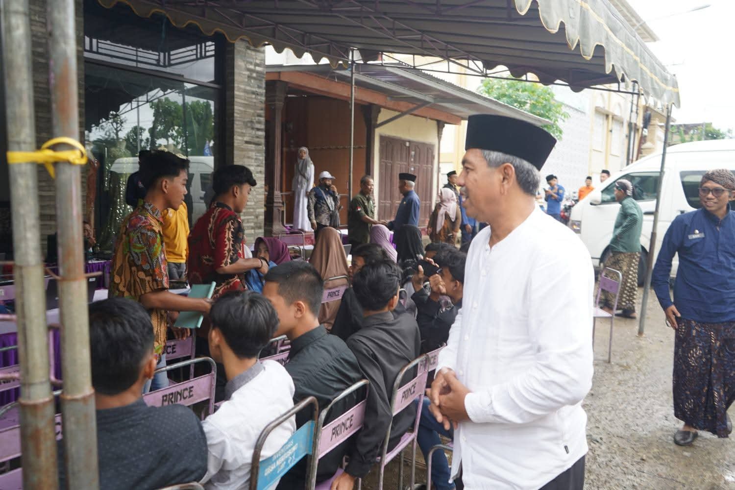 Sekda Trenggalek, Edy Soepriyanto, mewakili Bupati Trenggalek, Safari Ramadhan 1447 H di Masjid Jami’ Darussalam, Desa Kertosono, Kecamatan Panggul