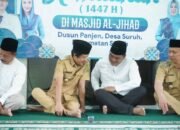 Bupati Trenggalek, Syah Mohamad Natanegara, melaksanakan kegiatan Safari Ramadhan 1447 H di Masjid Al Jihad, Dusun Panjen, Desa Suruh