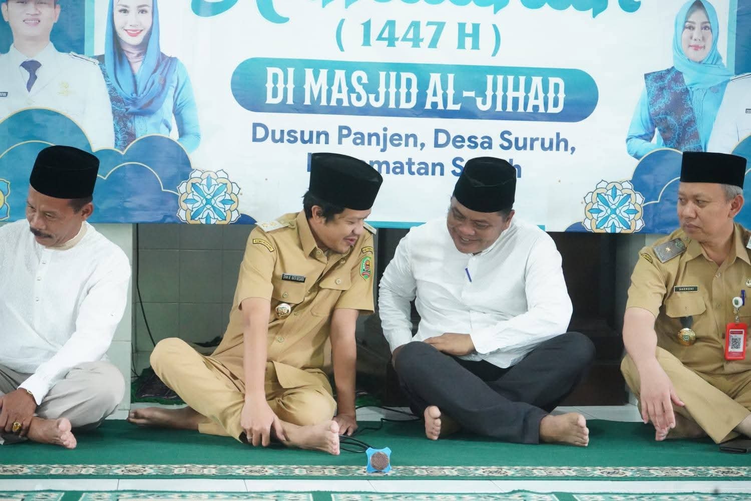 Bupati Trenggalek, Syah Mohamad Natanegara, melaksanakan kegiatan Safari Ramadhan 1447 H di Masjid Al Jihad, Dusun Panjen, Desa Suruh