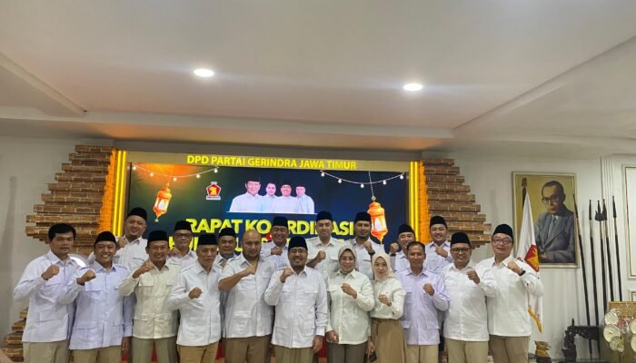 Gerindra Jatim Konsolidasi Ramadan, Kader Diminta All Out Sukseskan Program Presiden