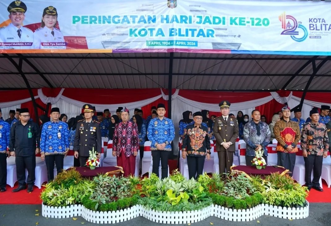 Pemerintah Kota Blitar memperingati Hari Jadi ke-120 mengangkat tema “Transformasi Menuju Kota Masa Depan”