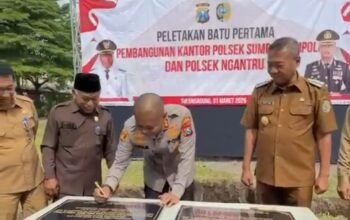Groundbreaking Dua Polsek, Komitmen Tingkatkan Keamanan dan Pelayanan Publik