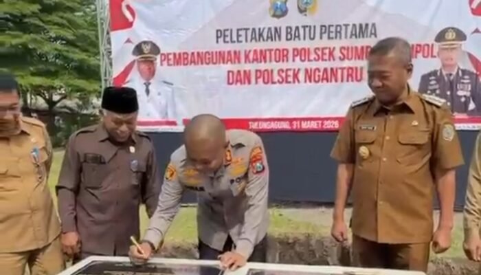 Groundbreaking Dua Polsek, Komitmen Tingkatkan Keamanan dan Pelayanan Publik