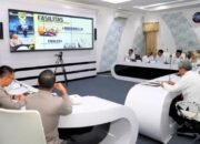 Sekretaris Daerah Trenggalek Edy Soepriyanto terima kunjungan kerja dari tim SSDM Mabes Polri yang digelar di Smart Center