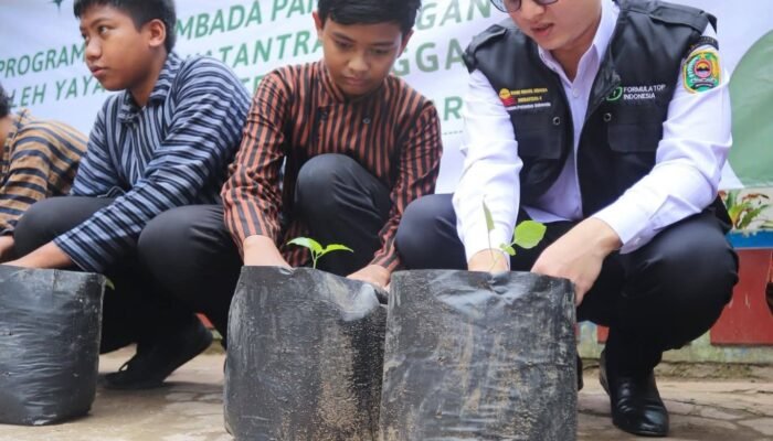 Sekolah di Trenggalek Didorong Mandiri Pangan, Mas Ipin: Tanam Sejak Dini Bentuk Karakter