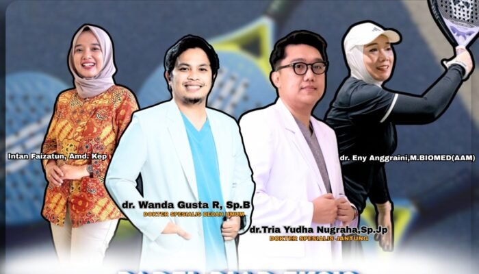 Padel Lagi Tren, RSUD Campurdarat Kupas Tuntas Risiko Jantung dan Cedera Lewat “Karneni Talk”