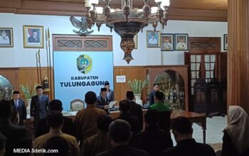 Isi Jabatan Vital, Tri Hariadi Resmi Nahkodai Birokrasi Tulungagung