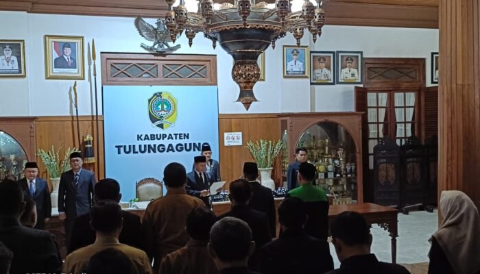 Isi Jabatan Vital, Tri Hariadi Resmi Nahkodai Birokrasi Tulungagung