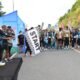 Jalur Lintas Selatan (JLS) Tulungagung dipadati ratusan pelari saat gelaran Gemah Coastal Run 2026