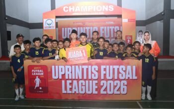 Bupati Trenggalek Mochamad Nur Arifin mengapresiasi Turnamen UPRINTIS Futsal League 2026