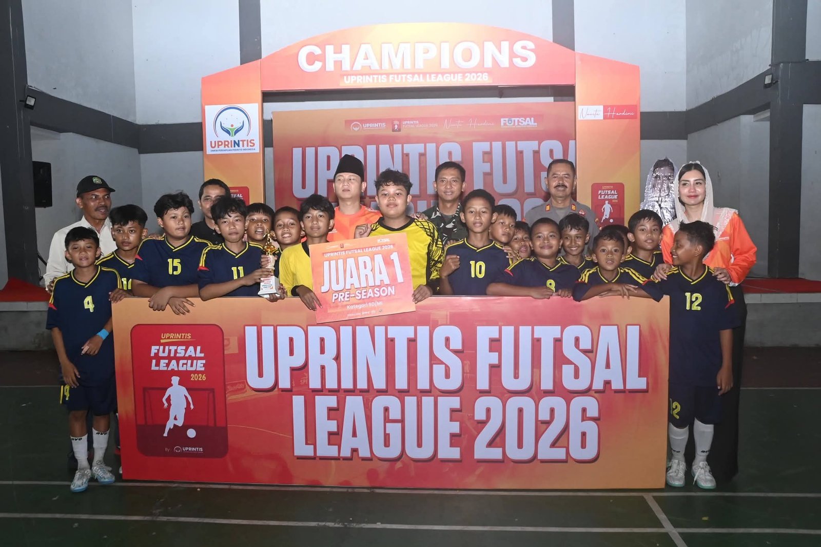 Bupati Trenggalek Mochamad Nur Arifin mengapresiasi Turnamen UPRINTIS Futsal League 2026