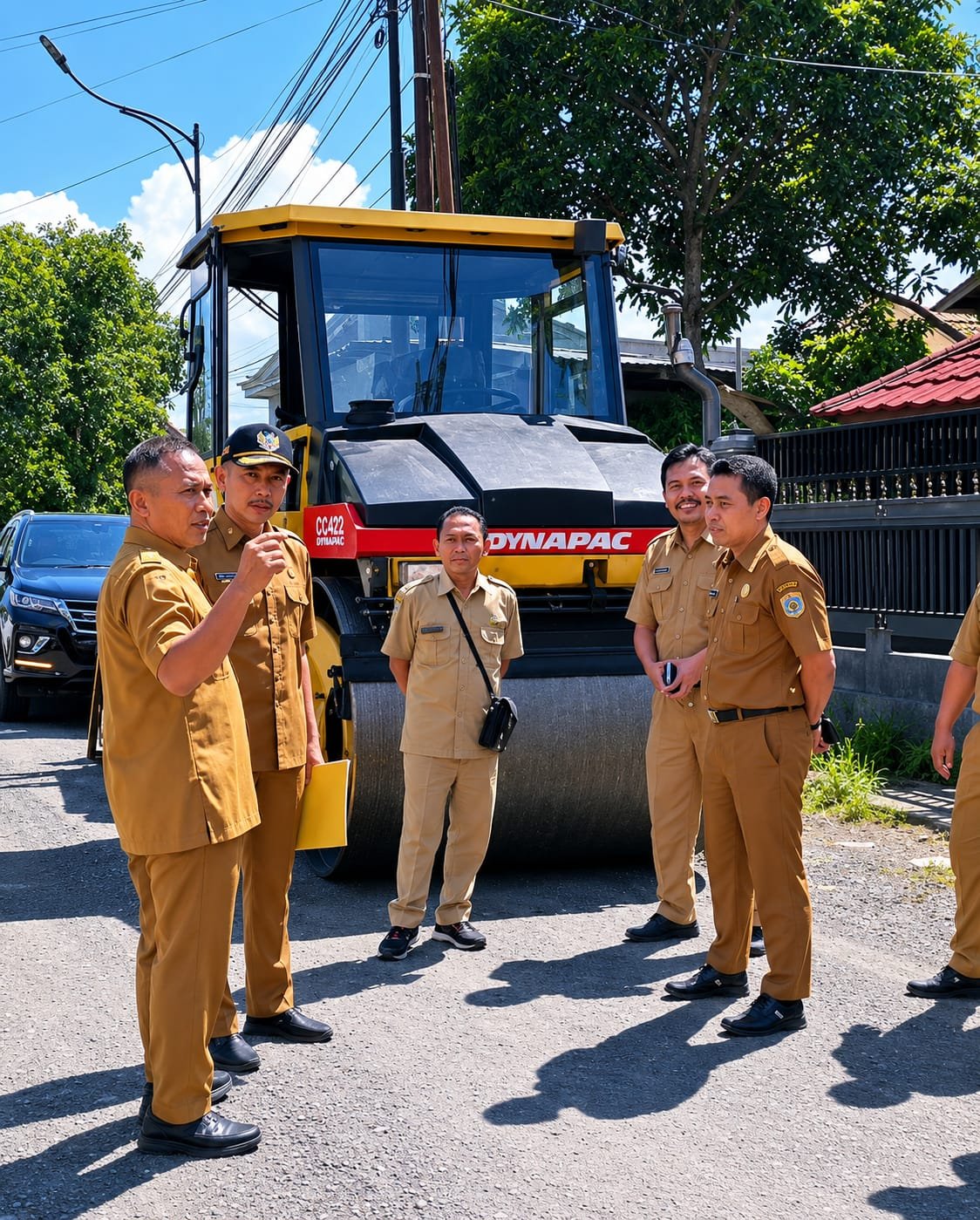 Plt Bupati Tulungagung Ahmad Baharudin, Tinjau Proyek Jalan Gambiran–Besuki, Target Rampung Awal Juli 2026