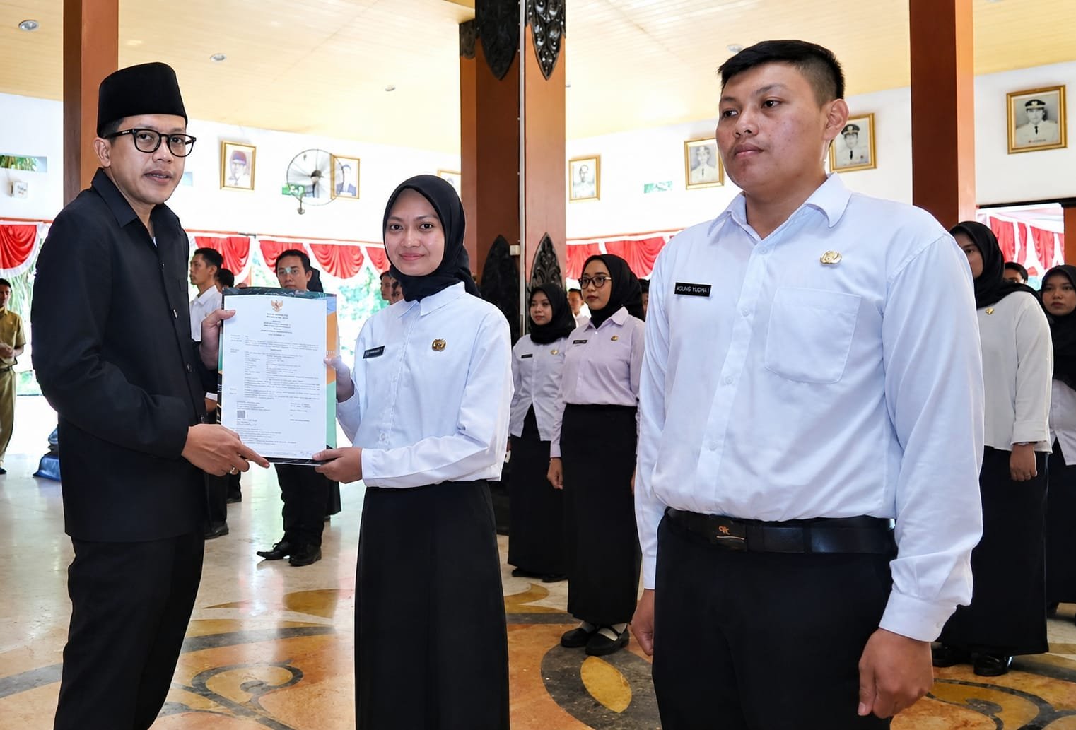 Wabup Trenggalek Lantik 88 PNS, Tekankan Profesionalisme dan Inovasi di Tengah Keterbatasan Anggaran