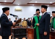 Ketua DPRD Trenggalek, Doding Rahmadi, Pengambilan sumpah dan janji Anggota DPRD Trenggalek, Komarudin