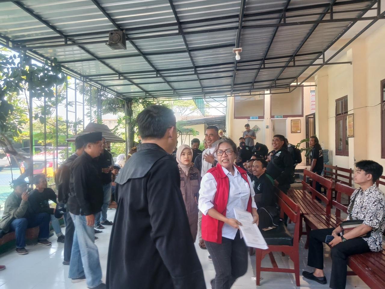 Ketua Salam Lima Jari Nganjuk berinisial YM