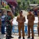 Plt Bupati Tulungagung, Ahmad Baharudin, didampingi Kepala Dinas PUPR Tulungagung, Erwin Novianto, Kabag Pembangunan Farid Abadi, Kepala Desa Wonorejo, serta jajaran Forkopimcam Pagerwojo