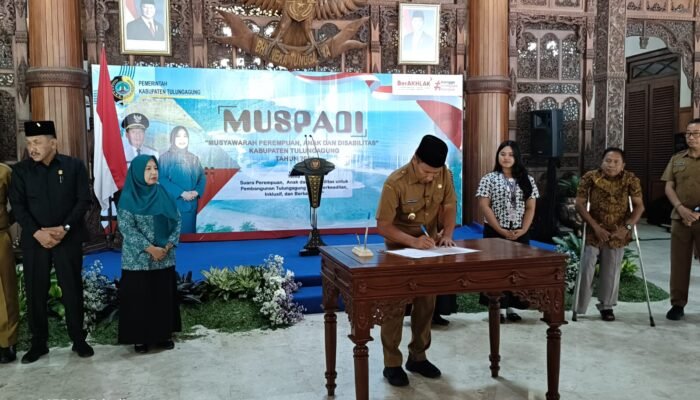 Muspadi 2026 Resmi Dibuka, Plt Bupati Tulungagung Dorong Pembangunan Ramah Perempuan, Anak, dan Disabilitas