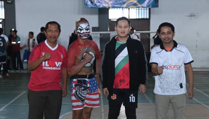Triadi Admono Buka Dispora Cup I, ASN Trenggalek Diajak Sehat Lewat Futsal