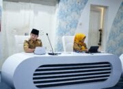 Bupati Trenggalek Mochamad Nur Arifin dan Asisten Perekonomian Cusi Kurniawati