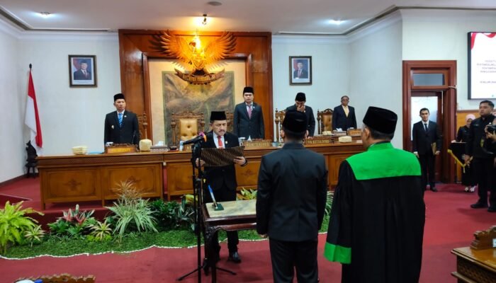 Resmi Gantikan Ayah Lewat PAW, Wahyu Bidik Kebangkitan Ekonomi Tulungagung
