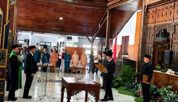 Tri Hariadi Resmi Jadi Sekda Tulungagung, Bawa Misi Perkuat Kekompakan Birokrasi