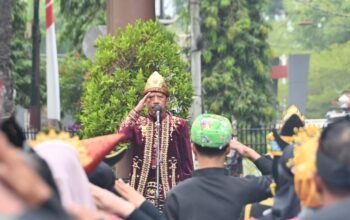 Peringatan HUT ke-81 Kemerdekaan Republik Indonesia dipimpin Pj Sekretaris Daerah Trenggalek, ST. Triadi Admono
