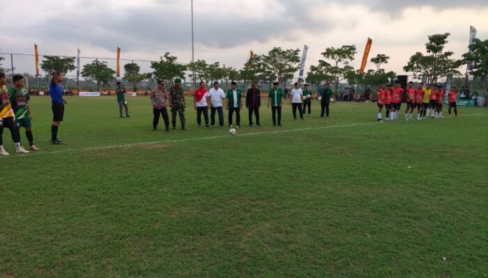 Ansor Cup XXI Gondang Dibuka Meriah, Plt Bupati Tulungagung: Sepak Bola Bukan Ajang Pertarungan
